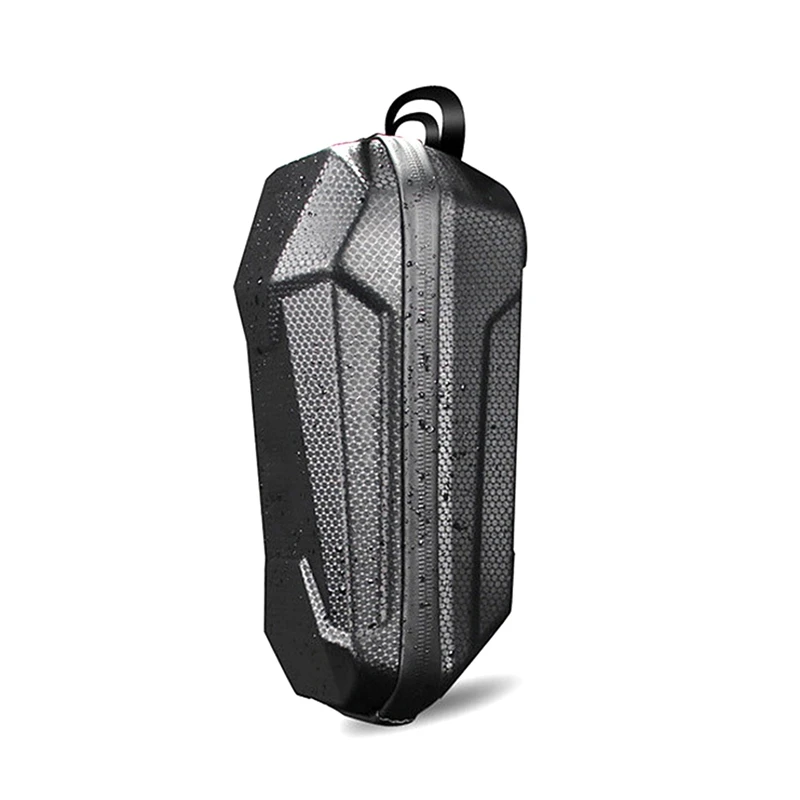 Electric Scooter Front Storage Bag Hard Shell Bag Large Capacity Waterproof Skateboard Hanging Case Universal