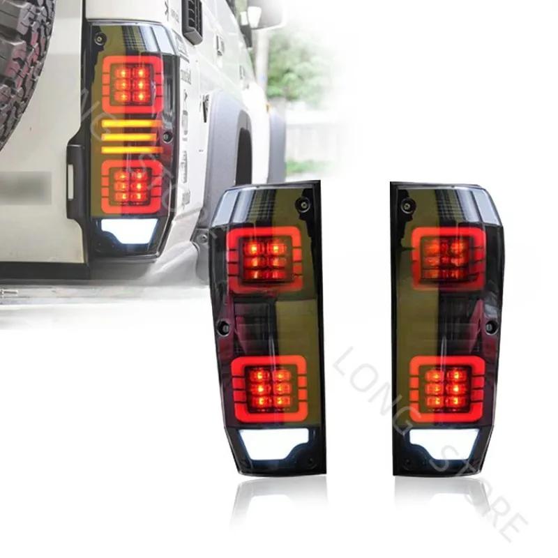 Suitable for Toyota Land Cruiser LC76 LC77 LC78 Rear Tail Light LED Rear Light Brake Light