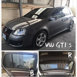 For Volkswagen VW Golf 5 Mk5 2003-2009 Magnetic Car Sunshade Visor Front Windshield Curtain Rear Side Baby Window Mesh Sun Shade