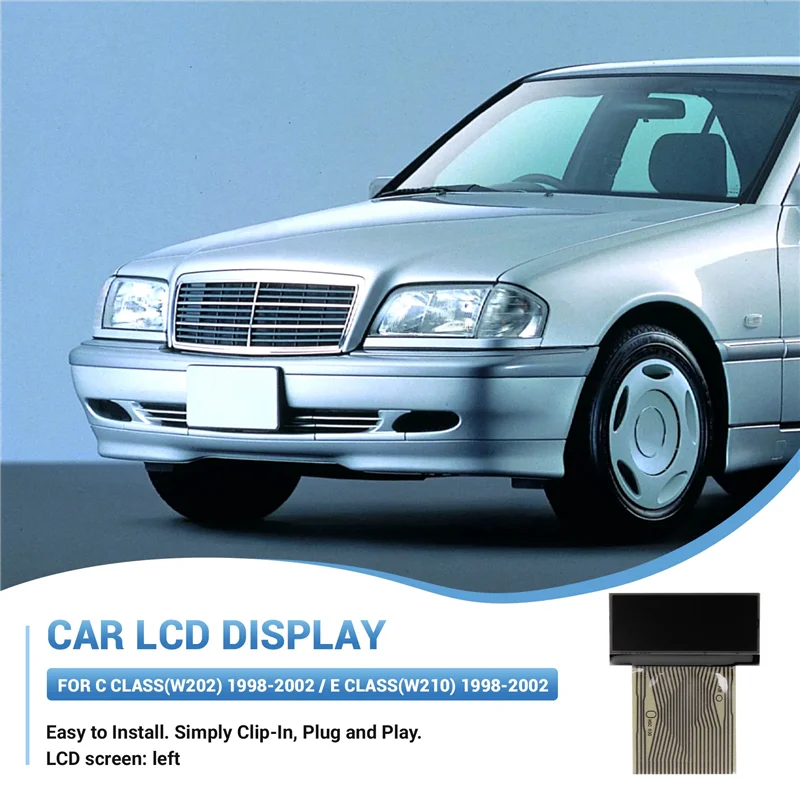 

АВТО ЖК-дисплей для Mercedes Benz C Class W202 E Class W210 CLK-Class W208 SLK-Class R170 1998-2002