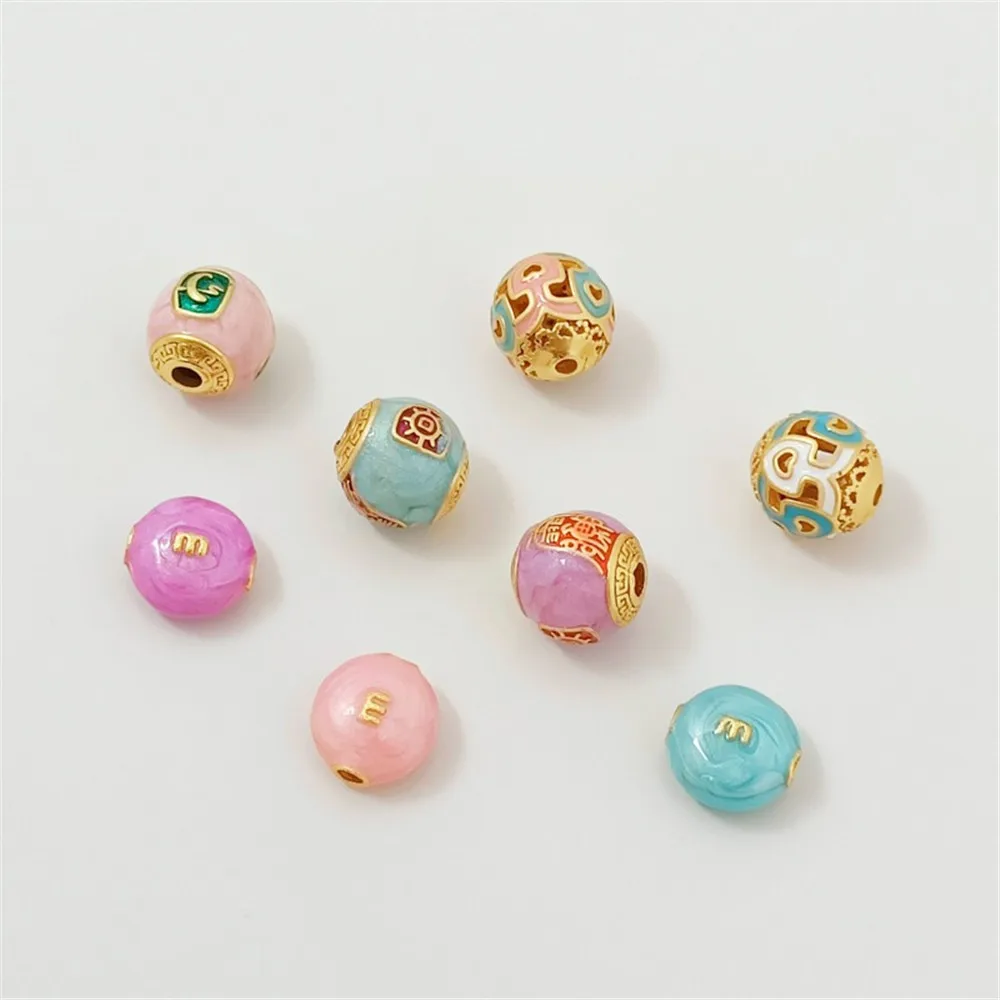 Рисунок 4 - Песочно-золотые медные бусины