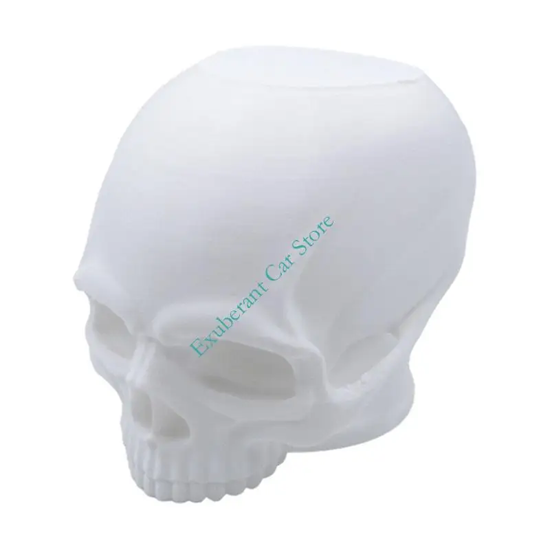 Skull Trailer Hitch Cover 3D Printed Trailer Ball Head Cover For 50mm Hitch Balls Abrasion-Resistant, Dustproof