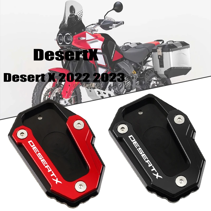 2026 new style Motorcycle sell well Accessories Kickstand Foot Pad Side Stand Extension For Ducati DesertX Desert X 2022 2023