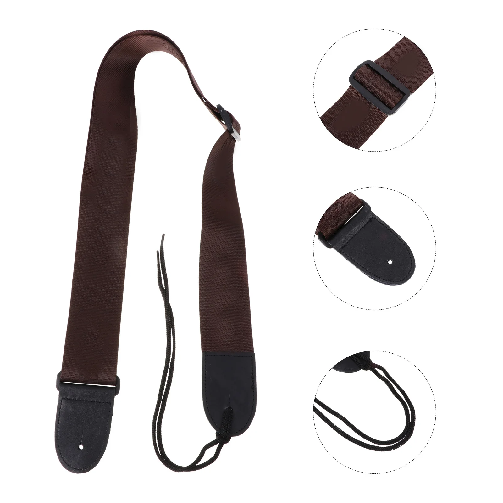 

Guitar Strap Acoustic Accessories Guitars Belt for Electric Shoulder Instrument Nylon Practical Fashion Pick Holder