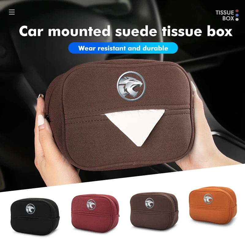 Автомобильный ящик для салфеток на заднее сиденье, подвесная сумка для хранения автомобильных аксессуаров для Proton Exora Persona Saga Waja Wira X50 X70 Preve Savvyin
