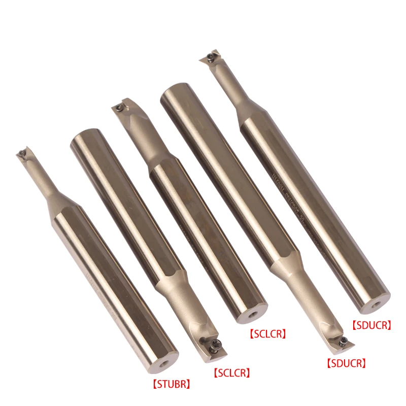 Máy Tiện Dụng Cụ Quay Rau H1604K H1605K H1606K H1607K SWUBR SCLCR STUPR STUCR STUBR Đầu Nhỏ Sâu Khoét Lỗ HSS Khoan Thanh