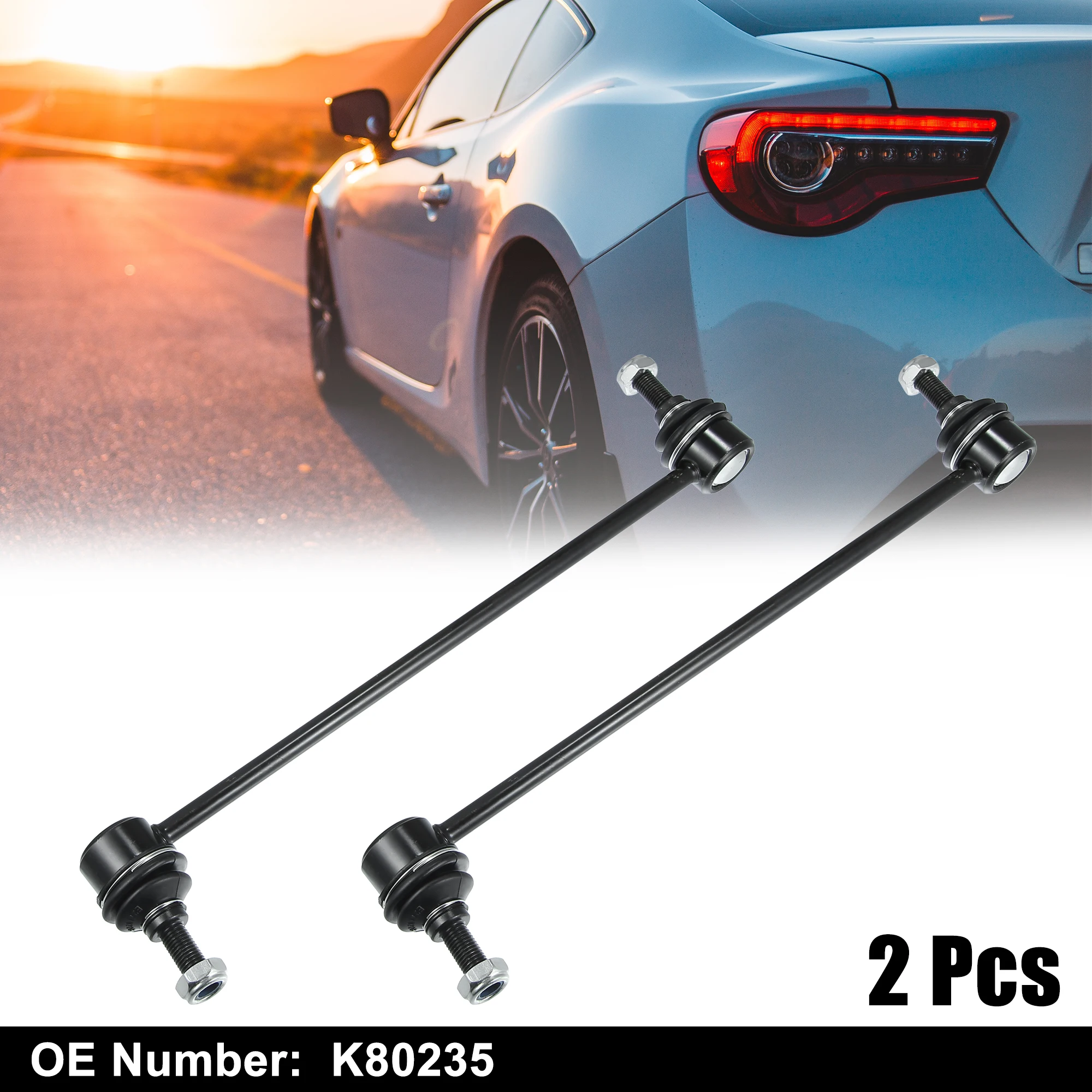 

UXCELL 2 шт. автомобильная подвеска передний стабилизатор стабилизатора поперечной устойчивости концевые звенья K80235 для Mazda 3 5