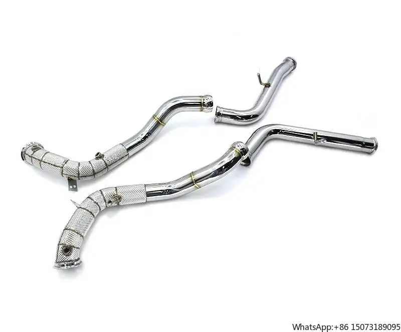 

Выхлопная труба Boska (даунпайп) с свободным потоком для G63 2019- (Европейский стандарт V)