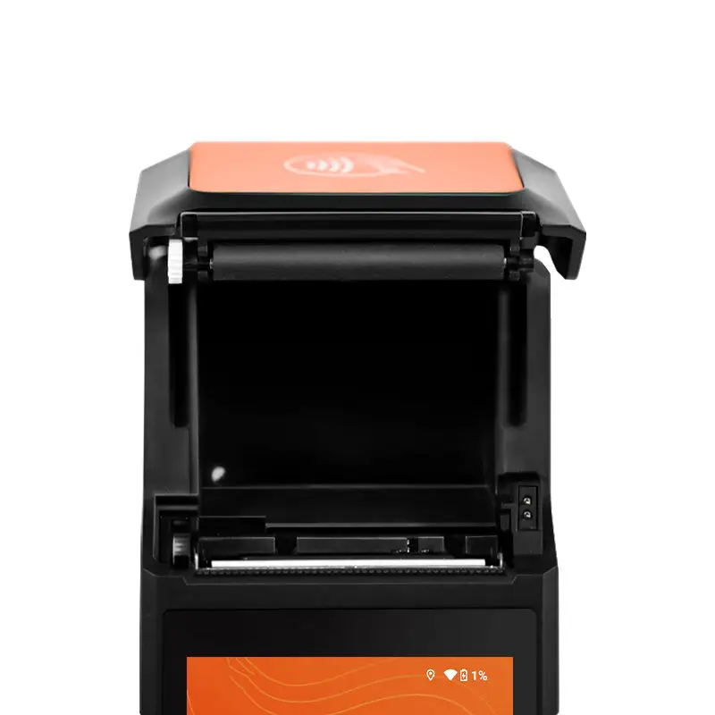 Il terminale del sistema POS Android portatile portatile Senraise H10P produce il pos touch screen con la macchina per il pagamento della stampante