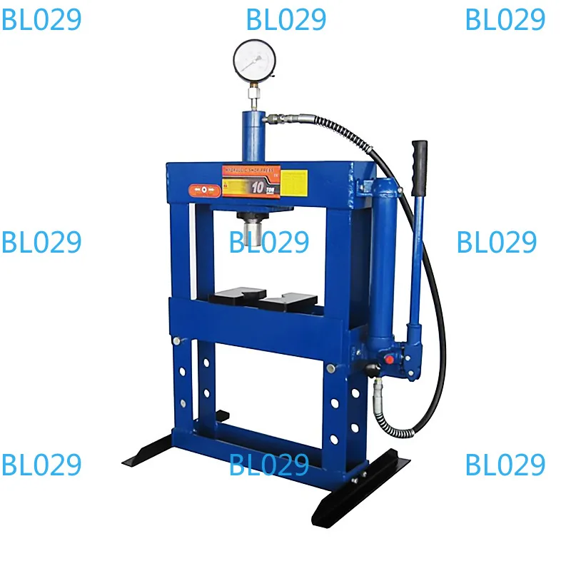 

Pad Water Press Machine with Instrument Wholesale 10T-12t Manual Auto Workshop Press Accessories