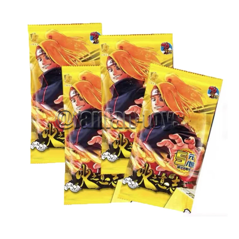 5/25/100 Pcs Naruto Cartoon Card Shippūden Ninja Kakashi TCG SR Rare Trading Collection Cards Battle Carte for Children Gift Toy