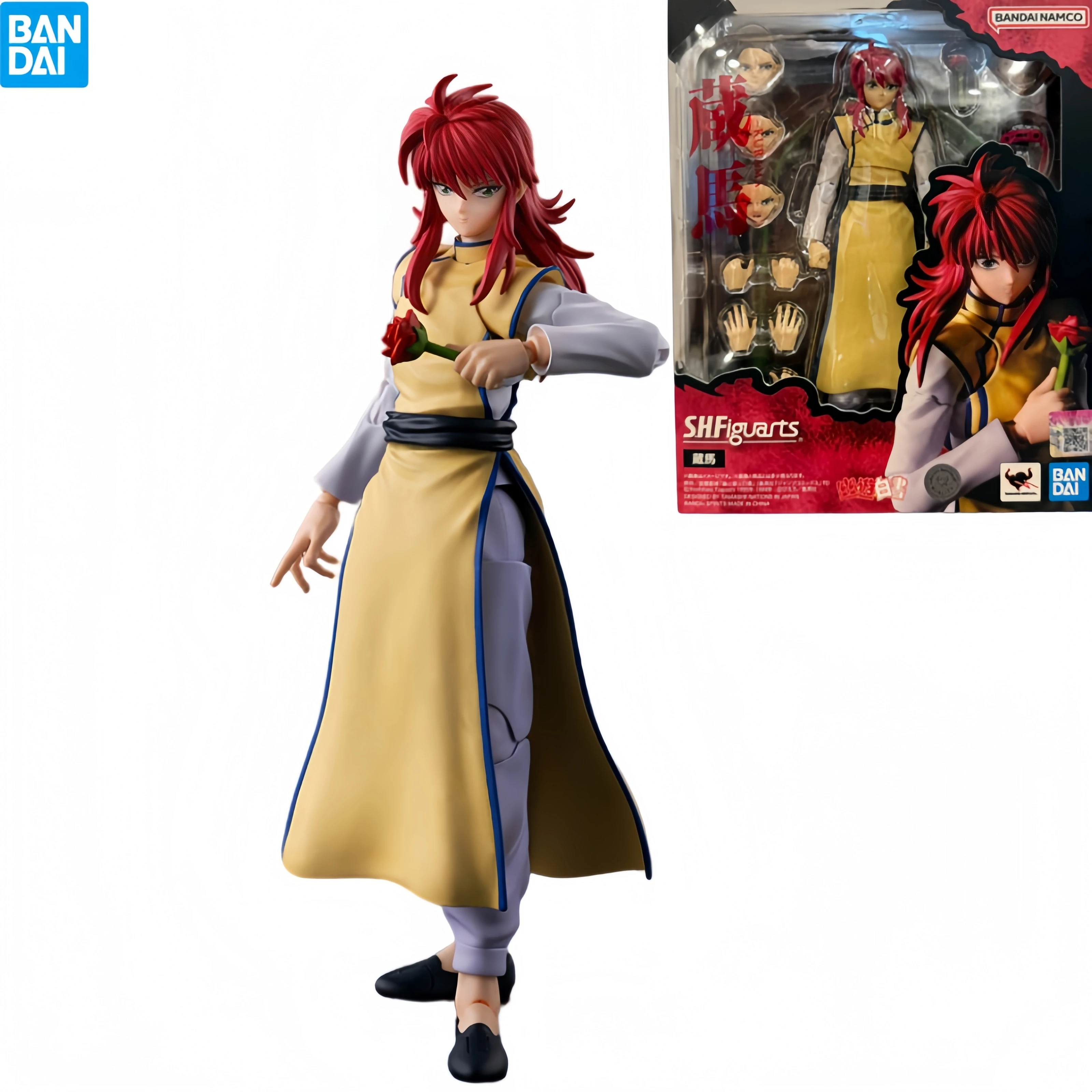 

Оригинальная коллекционная фигурка Bandai S.H.Figuarts Аниме Ю-Ю Хакушо Курама 15 см, подвижная, с шарнирами, модель, аниме-игрушка