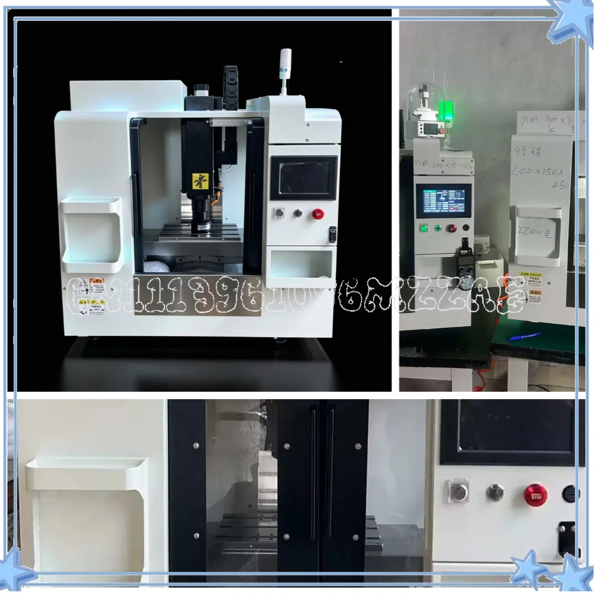 Desktop Machining Center Numerical Control CN C Milling Machine Engraving Machine - Accessories