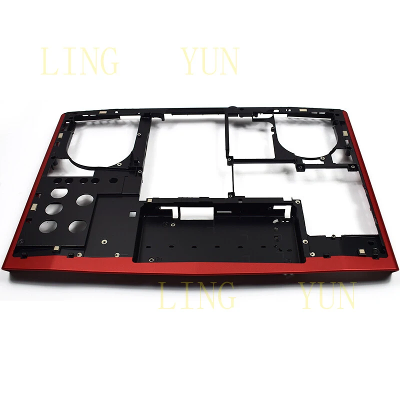 

Нижняя крышка (D-корпус) красная для Dell Alienware M17X R3 R4, артикулы 0K9J44/0M1P0R