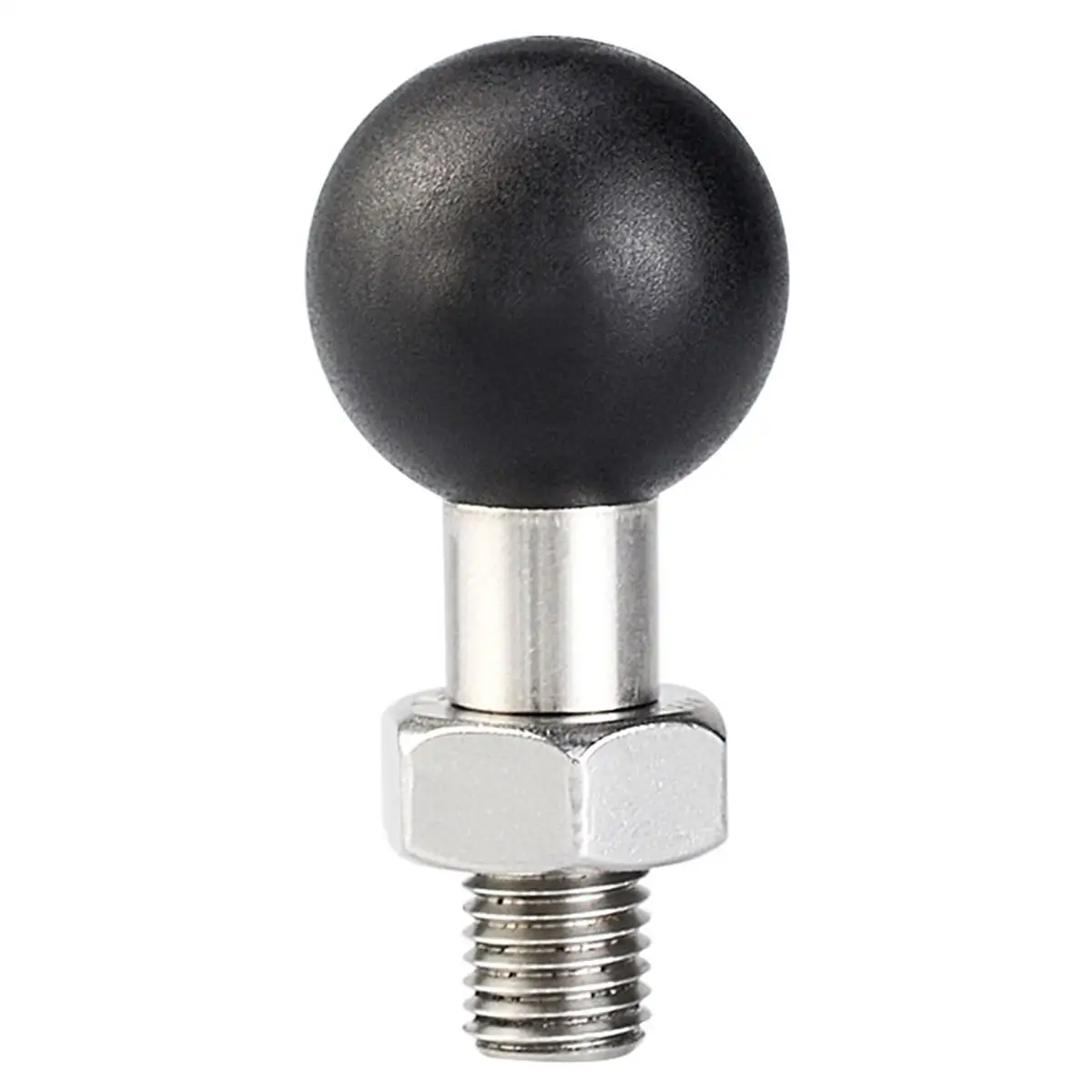 

Rearview Mirror Screw Ball Head Accessories Durable Stainless Steel Safety Rubber Material Simple Structure Motorcycle Phone