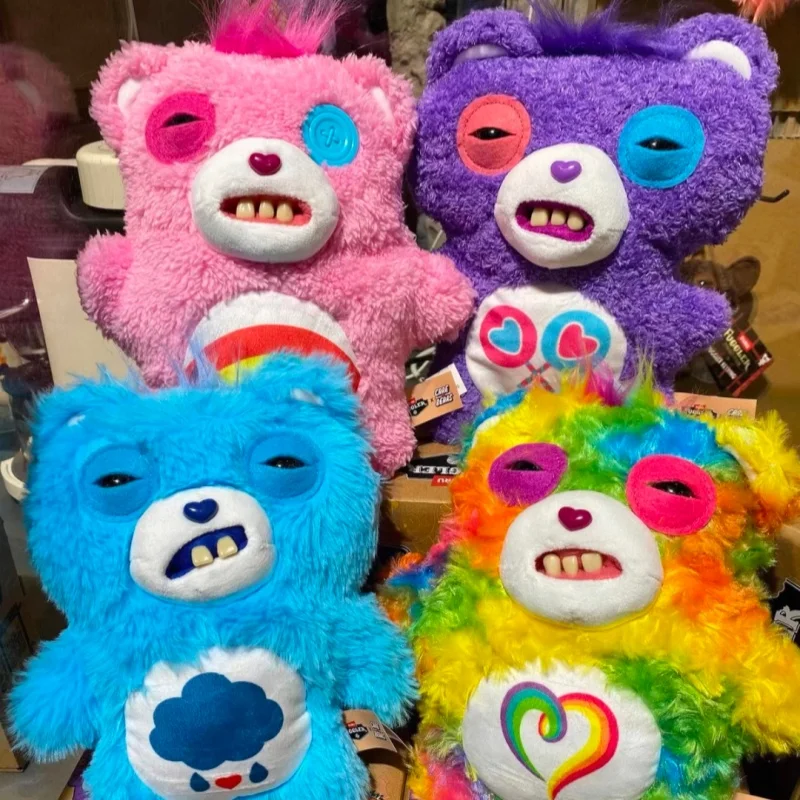 

Новые оригинальные плюшевые игрушки Fuggler Ugly Funny Monster Bears 23 см, маленькие плюшевые медвежата-монстры с зубами, аниме-куклы, подарок