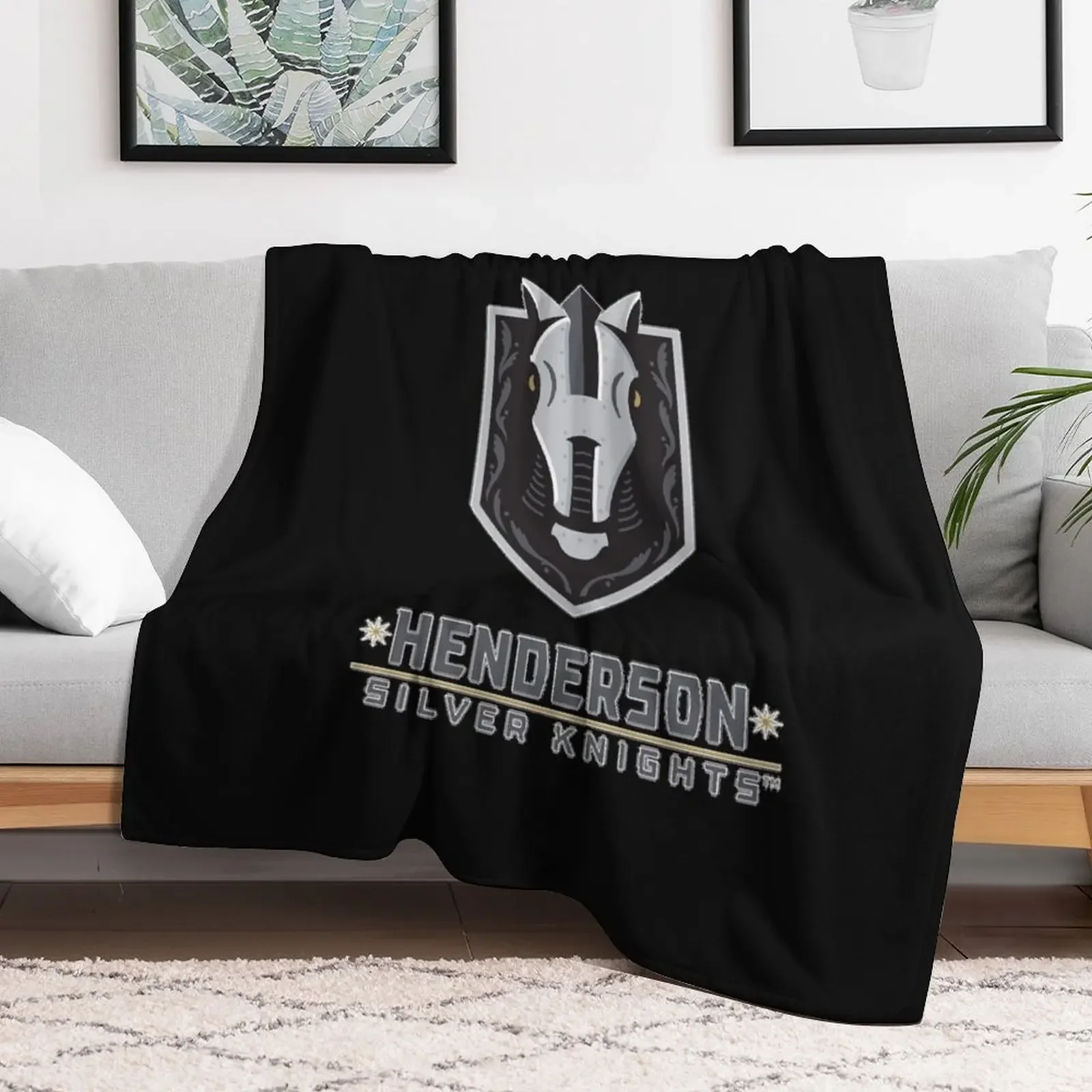 henderson silver knights Classic T Shirt Throw Blanket Tourist Large Blankets