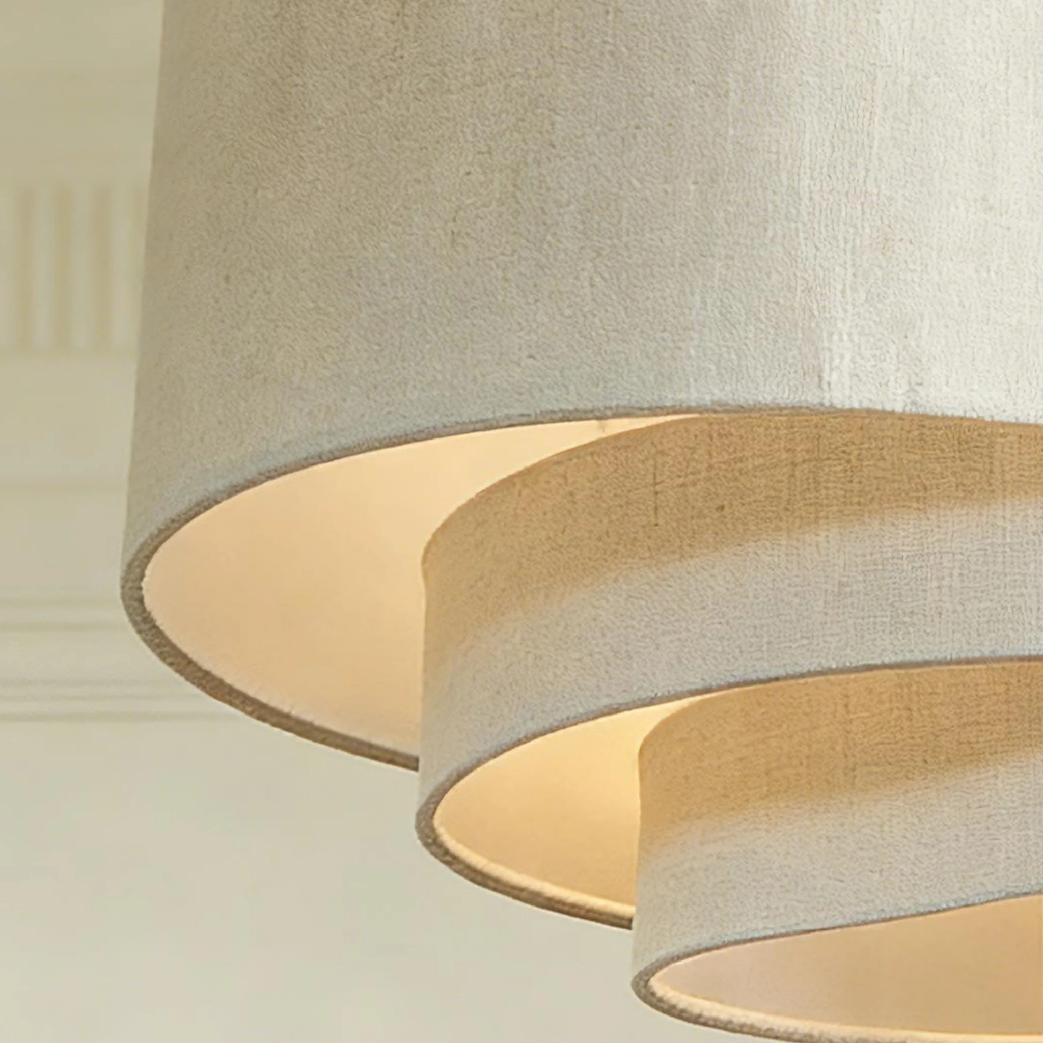 

Japanese Wabi Sabi Cloth Ceiling Chandelier For Living Room Island Bedroom LED Pendant Light Modern Home Decor Lighting Fixture
