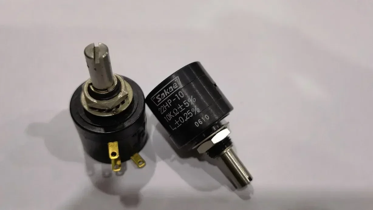 Sakae 22HP-10 10K 20K multi turn potentiometer 10 turns