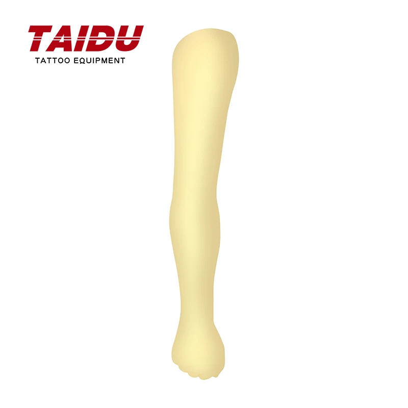 TAIDU Tattoo Arm Sleeve Silicone Soft Foldable Tattoo Silicone Practice Arm Skin For Tattoo Beginner Anti Arm Silicone Mannequin