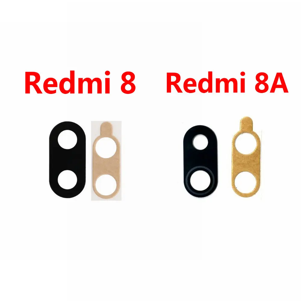 New Rear Camera Glass with Adhesive sticker for Xiaomi Redmi 8 8A mobile phone