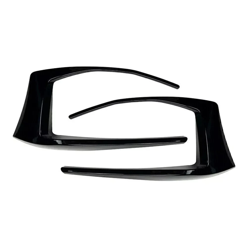 Black Car Spoiler Car Rear Bumper Spoiler Car Modification Plastic Material Stable Characteristics Easy Installation