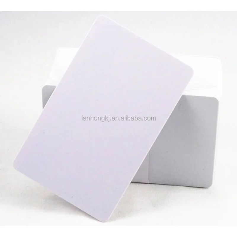 

100pcs a lot Inkjet printable blank white PVC card for business card or membership card