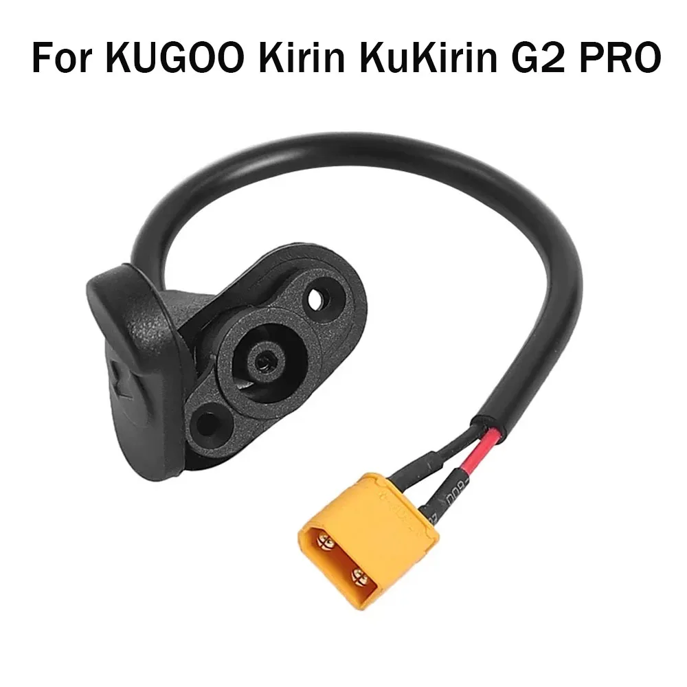 Electric Scooter Charger Interface Replacement Part for KUGOO Kirin KuKirin G2 PRO Kickscooter Durable Charging Port Accessories