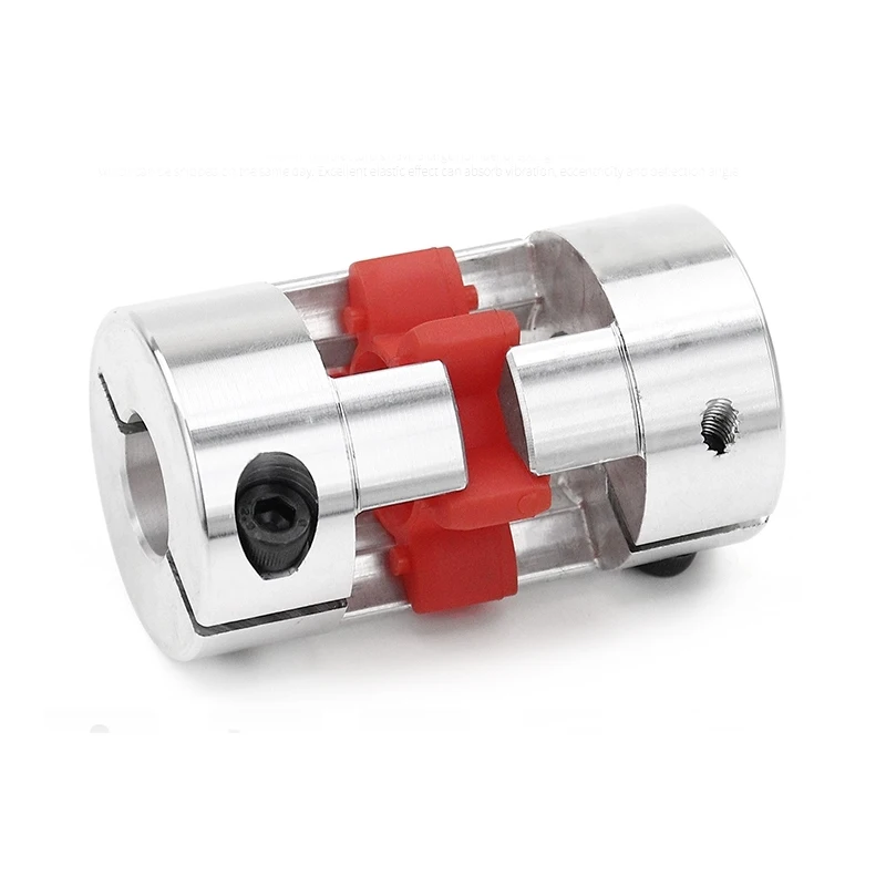 3 Jaw Coupling D40 L65 6/8/10/12/14/15/16/17/18/19/20/22mm CNC Motor Ballscrew Jaw Spider Plum Shaft Coupler Flexible