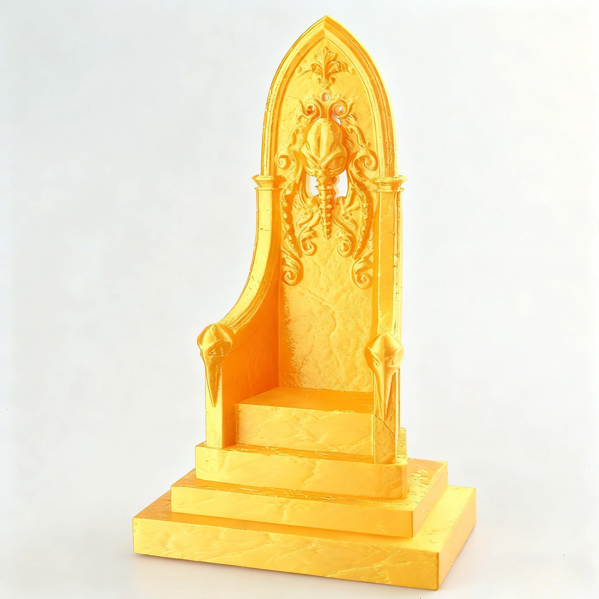 Base de trono impresa en 3D, escala 1/12, exclusiva para figuras de acción, escultura artística de plástico, asiento, decoración de juguete