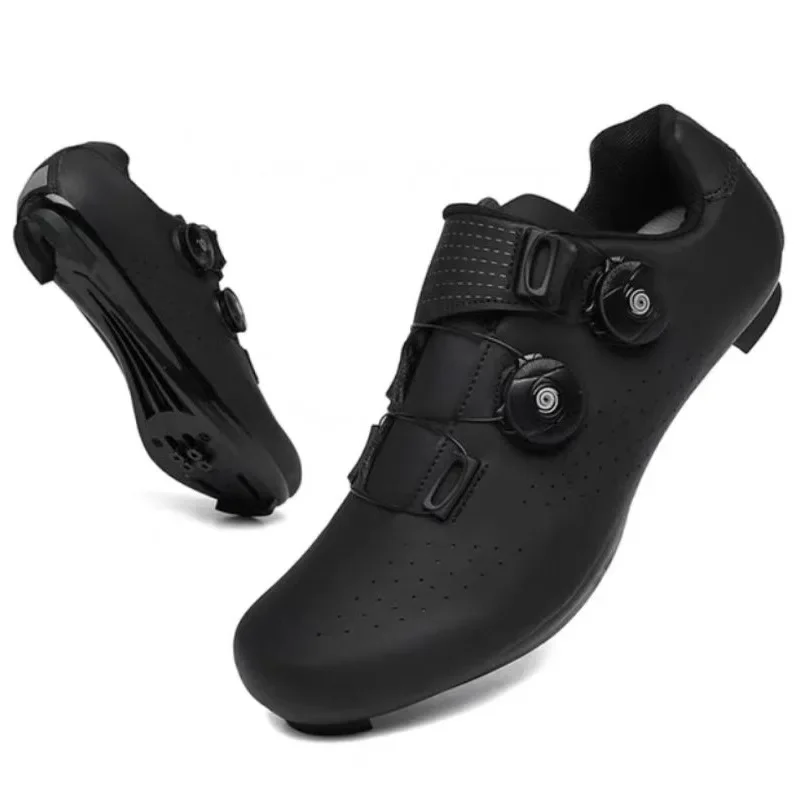 Cycling Sneaker MTB Men Sport Road Bike Boots Flat Racing Speed Sneakers Trail Mountain Bicycle Footwear Spd Pedal Cycling Shoes