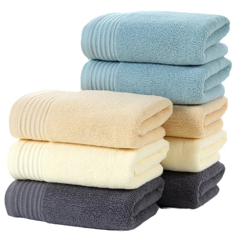 Thickened Cotton Towel Cotton Bath Towels 100% Spa Shower Robe Bathroom Accessories For Home Garden Quick Drying Towels Sauna