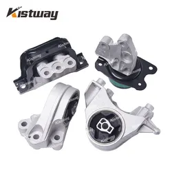 4PCS Engine Support Gearbox Mount Kit For Chevrolet Captiva C100 C140 OpelAntara Diesel 2.2L 20911793 22762317 94543722 94543716