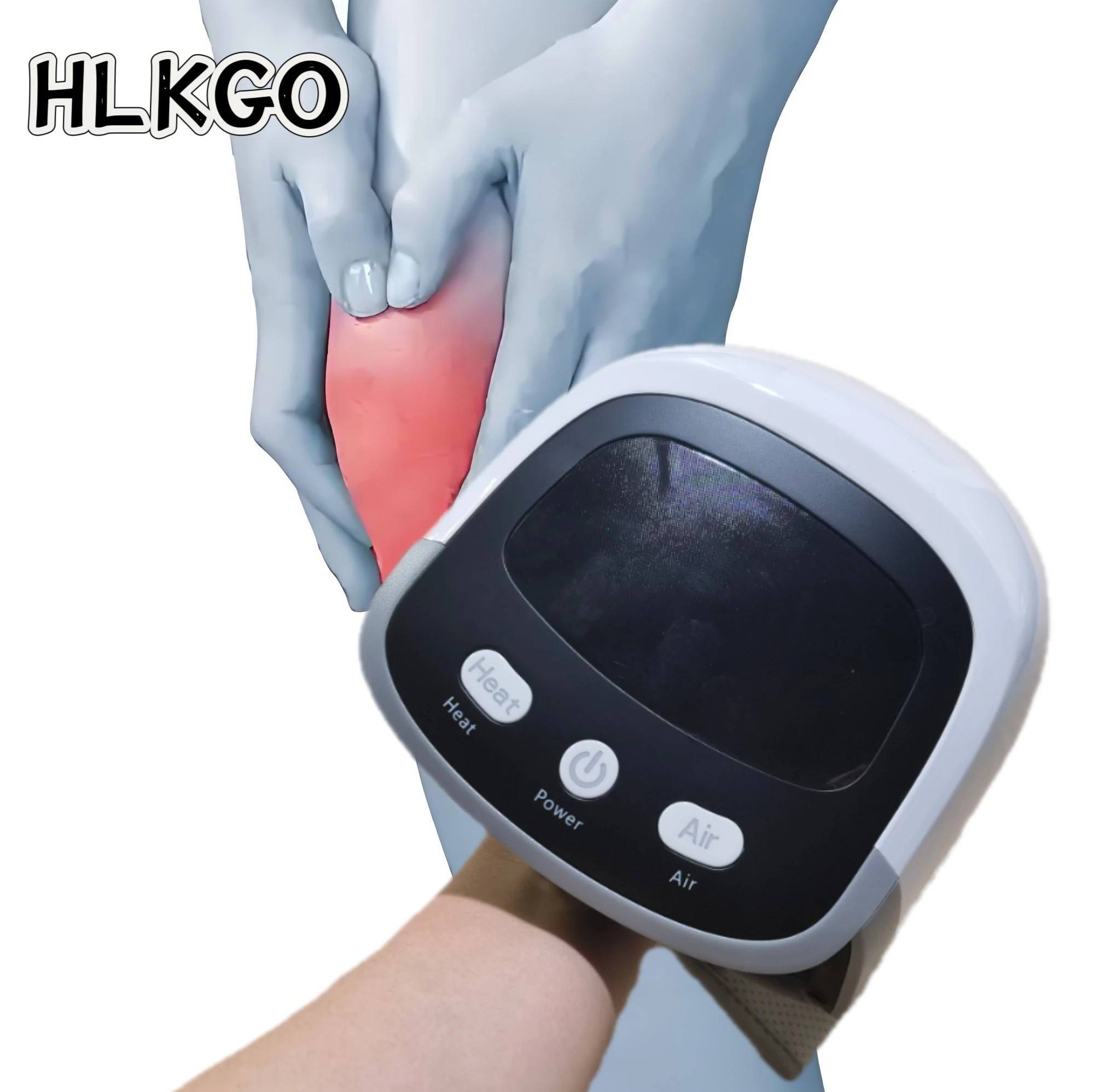 

Knee Massager (Optional if applicable) - Electric Heat, Vibration, Red Light, Air Pressure Wireless Wrap