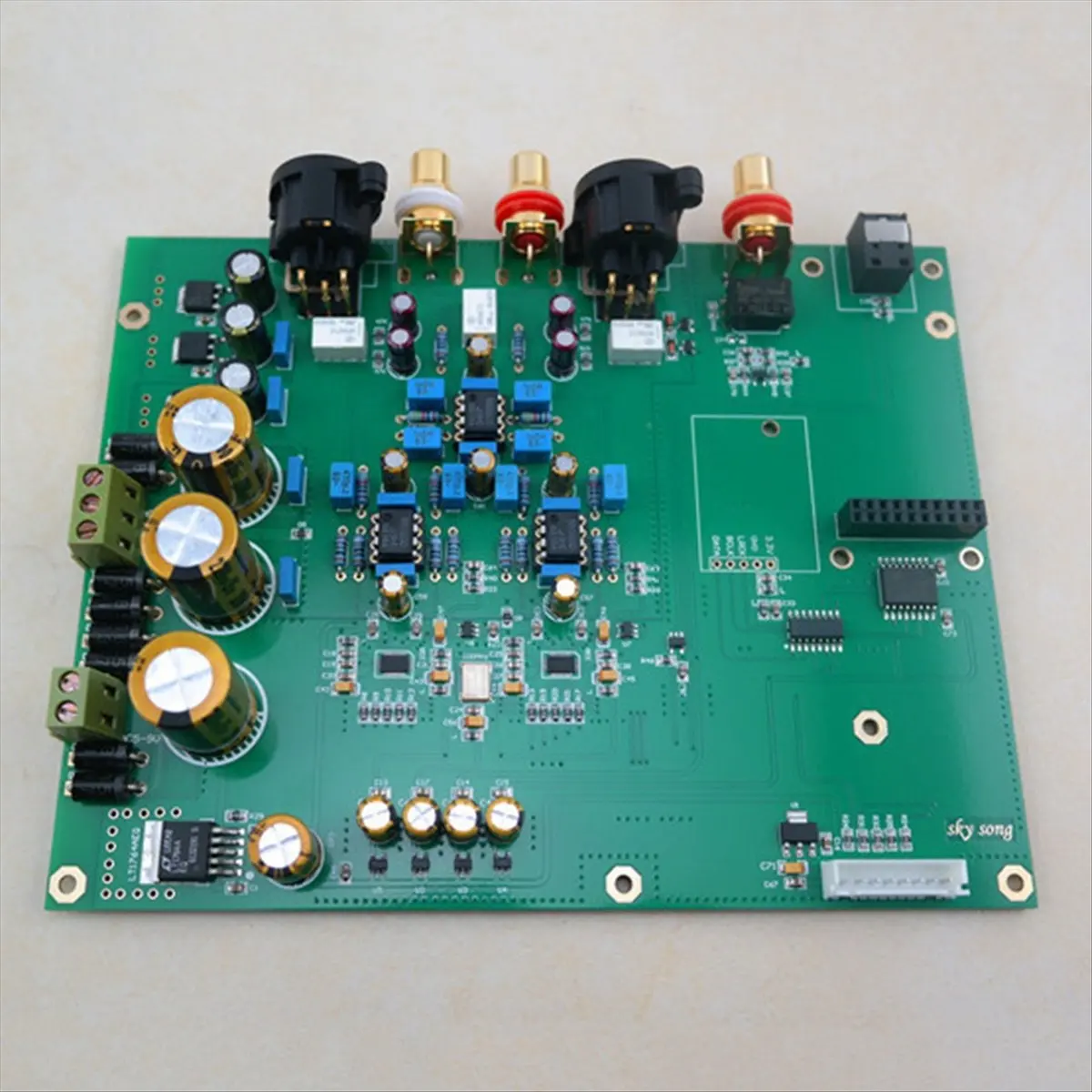 T1700C-Dual ES9038q2m Decoder HiFi Coaxial USB Bluetooth Input PCM384k DSD512 with TFT Screen Standard Version HOT
