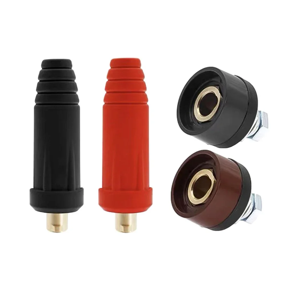 TIG Welding Cable Panel Connector Plug Socket For DKJ10-25 Quick Fitting TIG Welding Cable Board Connector Soldering Tool Socket