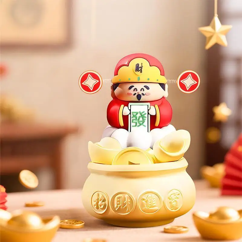 

China style desktop decoration aromatherapy diffuser Chinese God of Wealth fragran diffuser creative handmade aromatherapy gift