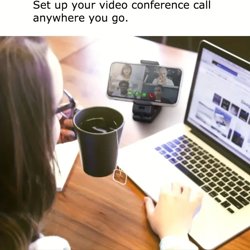 Supporto universale per telefono aereo supporto per cellulare supporto da viaggio portatile da scrivania supporto girevole per Selfie con supporto per sedile del treno