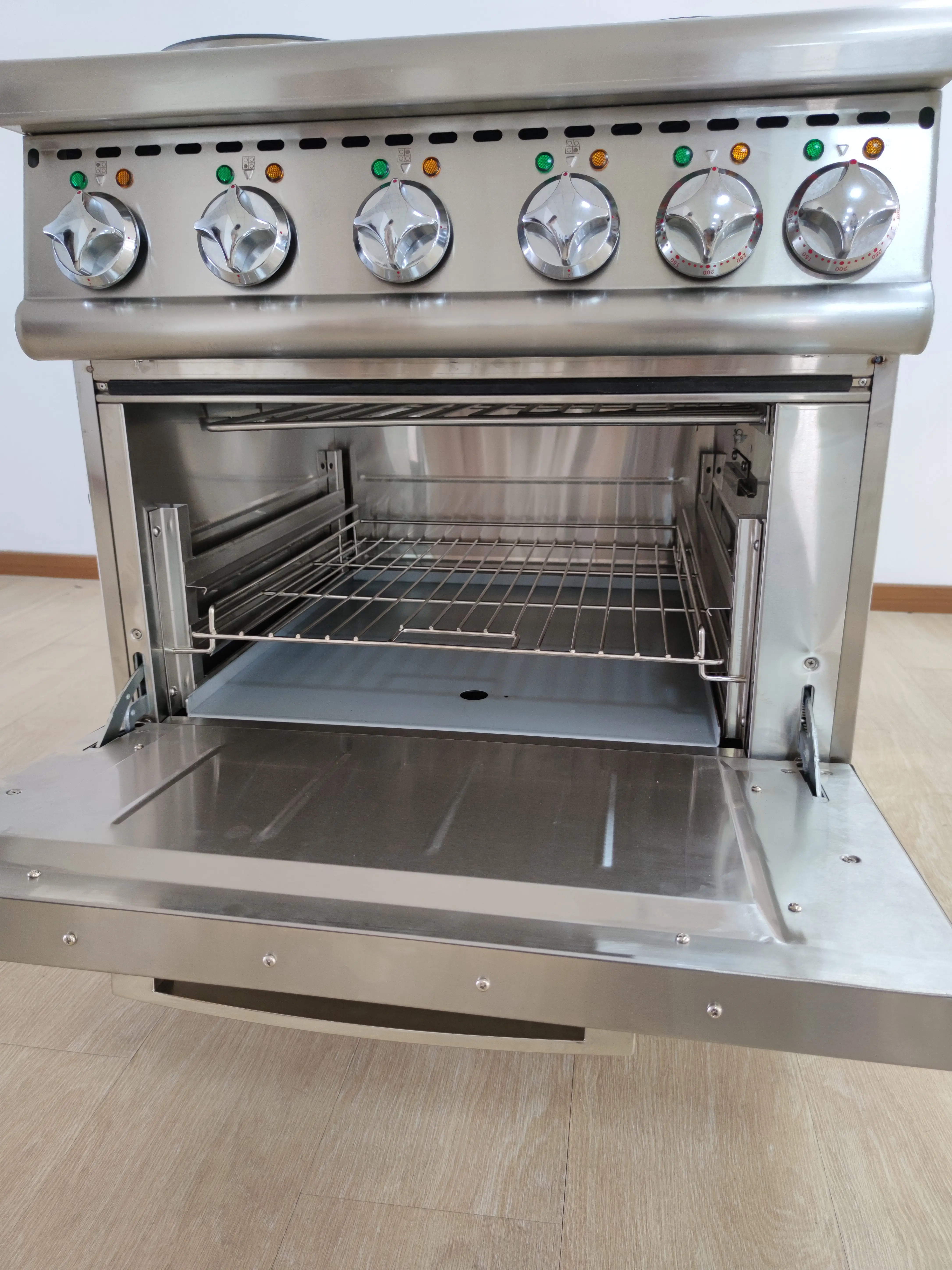 Electric Hot Induction Plate Rice Cooker Heating 4 Plate Cooker With Baking Oven