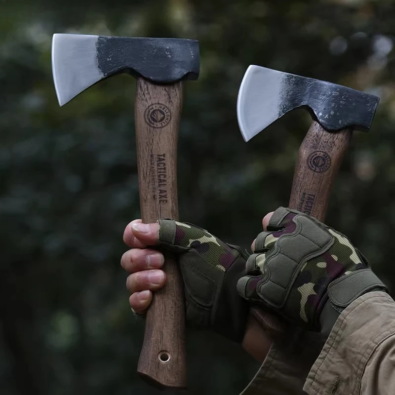 NEW 26cm Multi-functional Camping Axe Splitting Firewood Tactical Axe Household EDC Tool Outdoor Chopping Wood Axe