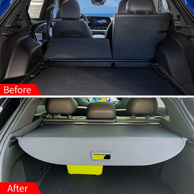 For Chevrolet Equinox EV Retractable Trunk Cargo Cover Anti-Peeping Rear Trunk Shielding Shade Equinox Auto Accessories view 3