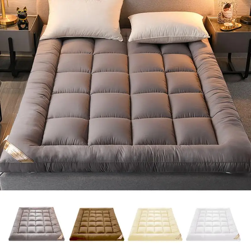 

Soft Down Velvet Tatami Mats Mattress Foldable Mattress Bedroom Furniture Large Bed Bedspread soft Filling Bedding Accessories