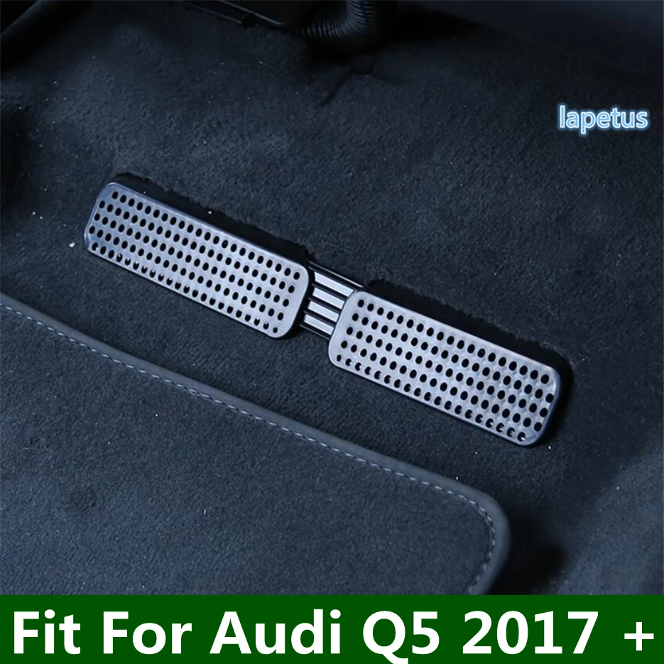 

Car Accessories Seat Bottom AC Air Duct Vent Anti-blocking Plastic Protection Cover Kit Trim Fit For Audi Q5 2017 - 2020