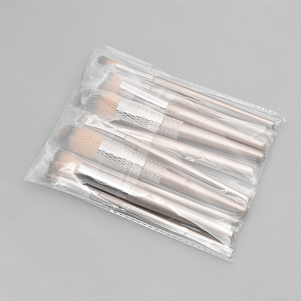 

10pcs in 1 Set Hair Makeup Kit Portable Professional Cone Shape Wooden Handle Makeup Tools Set