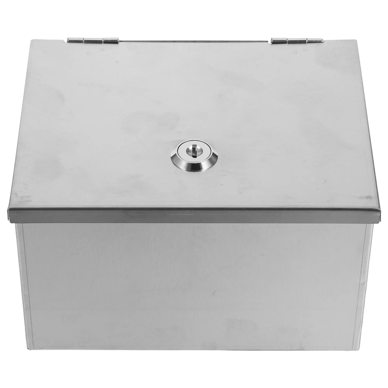 

Waterproof Stainless Steel Socket Box Outdoor Lockable Anti-Theft Cover for Electrical Receptacles Patio Garden