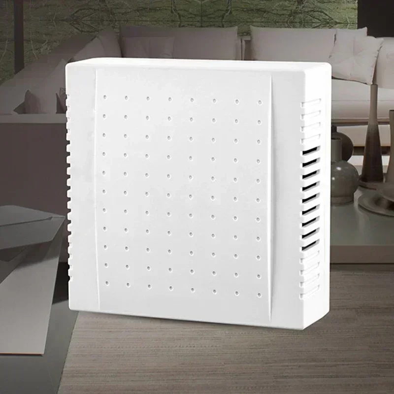 Wired Doorbell Panel Home Hotel Door Bell Panel White Loud Warm Mounted Wall Office Villas 220V Wired Doorbell Din 108x108x36mm