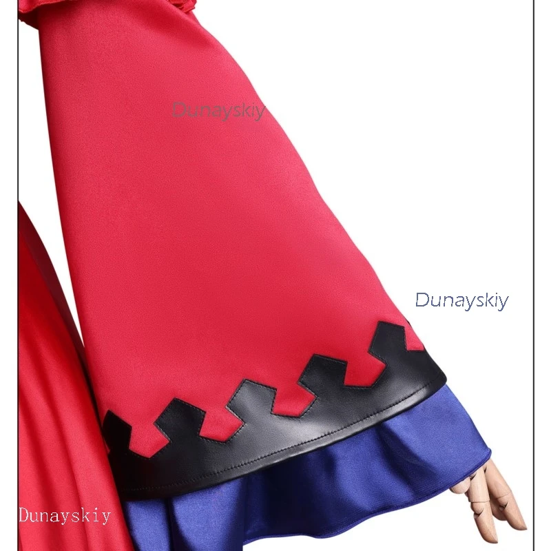 Halloween adultos porque el Santo Grado de Eris Eris Grial Scarlett Undead vestido Anime Cosplay gótico disfraz de mujer