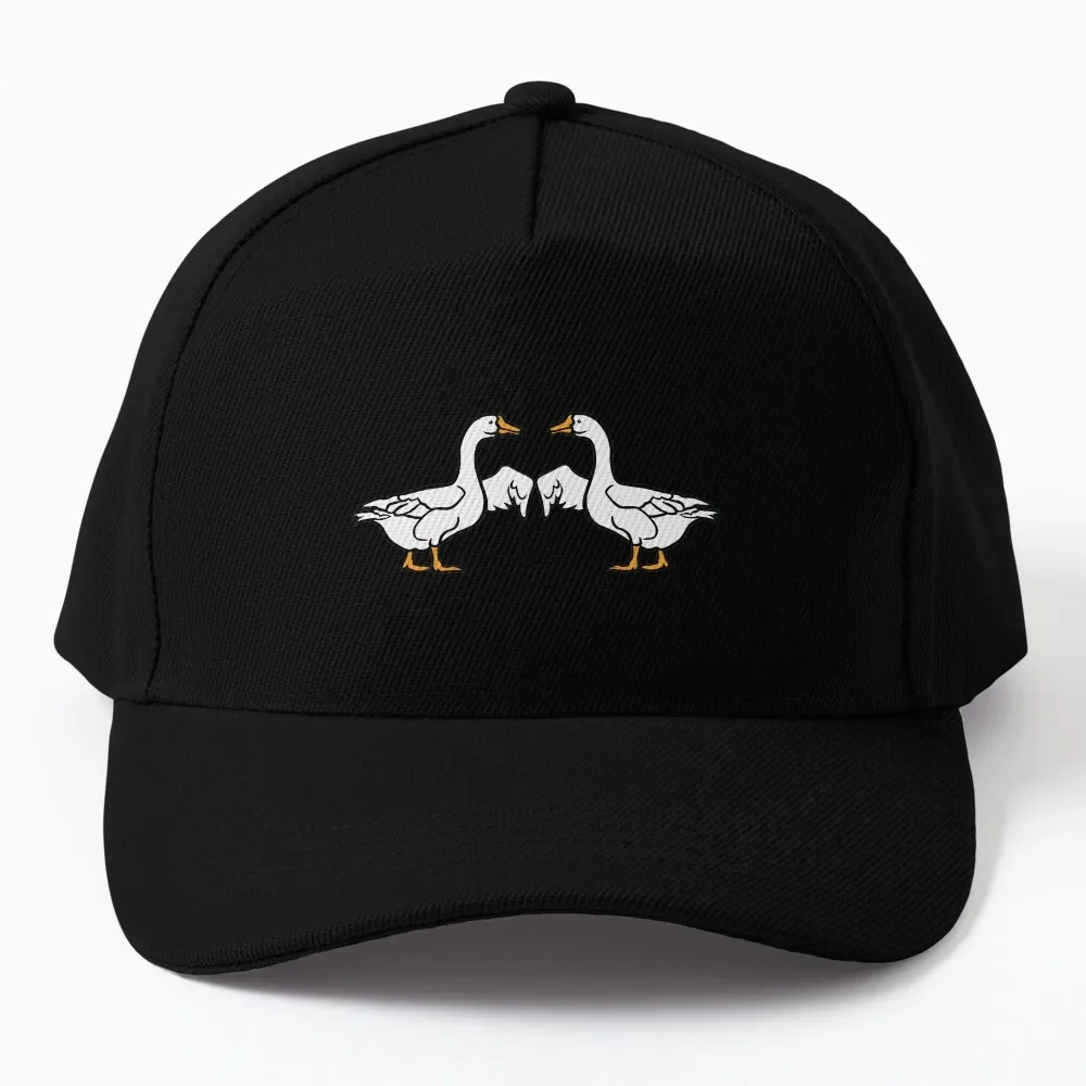 Goose Bumps - Geese fist bumps Baseball Cap funny hat hiking hat Women Caps Men'S