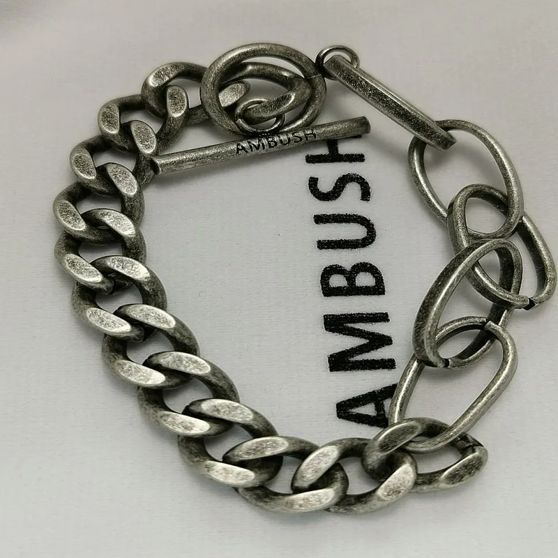 AMBUSH bracelet fashion brand ins minority design cool wind necklace lovers fashion brand necklace versatile men and women brace