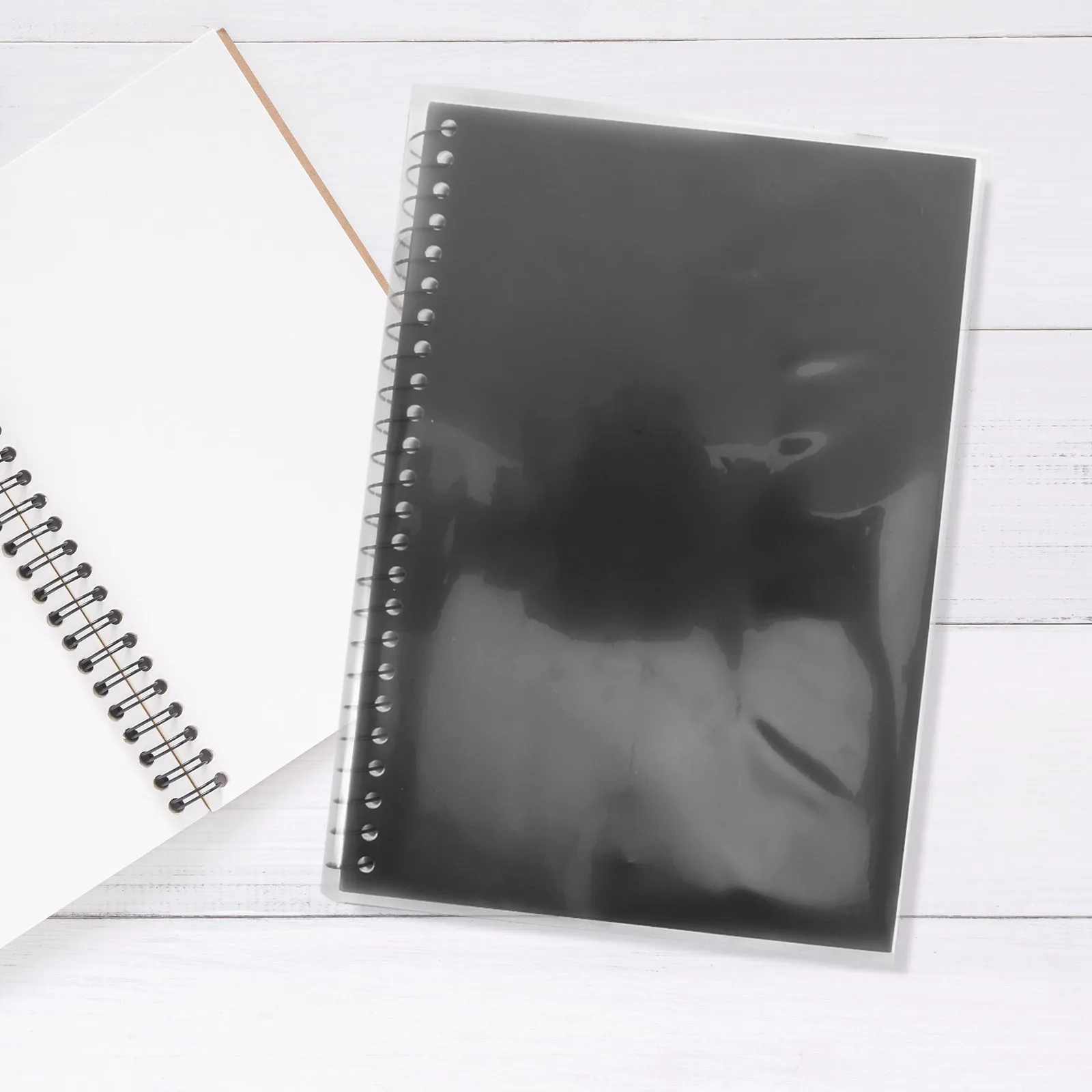 Protector de cubierta de libro transparente, funda de plástico impermeable, reutilizable, tamaño A4, para cuadernos escolares y de oficina, 10 Uds.